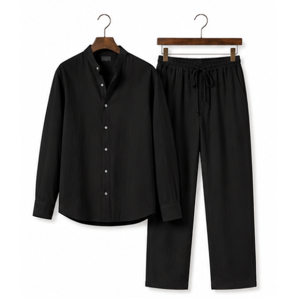 Astrya Cotton Button-Up Co-ord Set