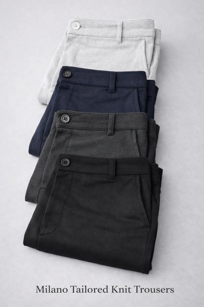 Milano Tailored Knit Trousers